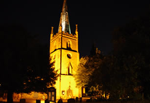 Historic church in Warwick